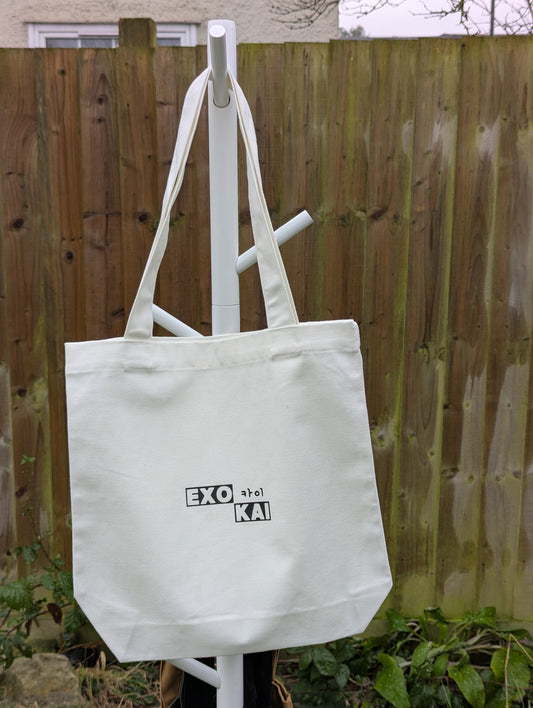 exo kai kpop tote bag